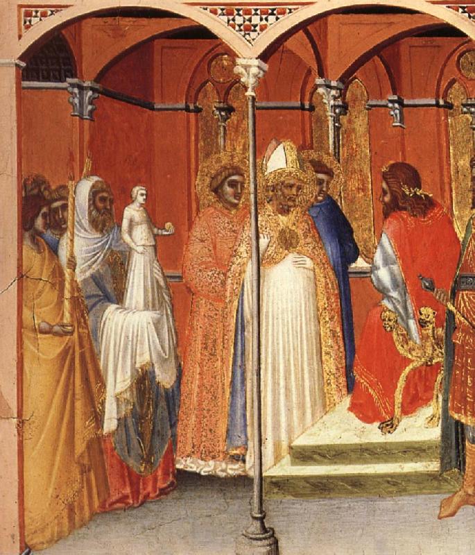 Pietro Lorenzetti St. Sabinus information stathallaren Norge oil painting art